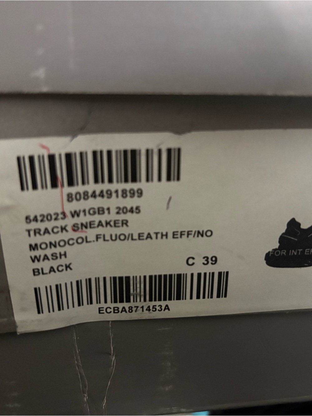 Balenciaga Track Sneaker Black